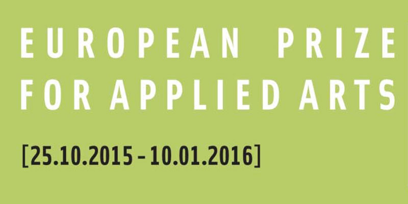 European Prize for Applied Arts 2015