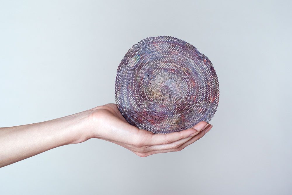 Sacred  trees - contemporary Copper filigree by Valeria Martínez Nahuel