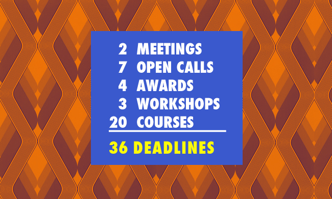 Deadlines newsletter