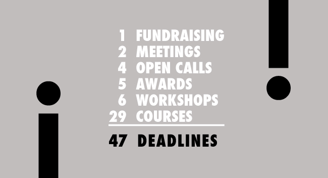 Deadlines newsletter