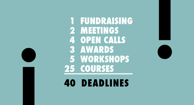 Deadlines newsletter