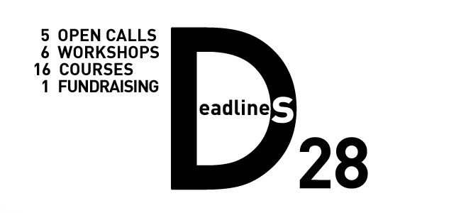 Deadlines newsletter