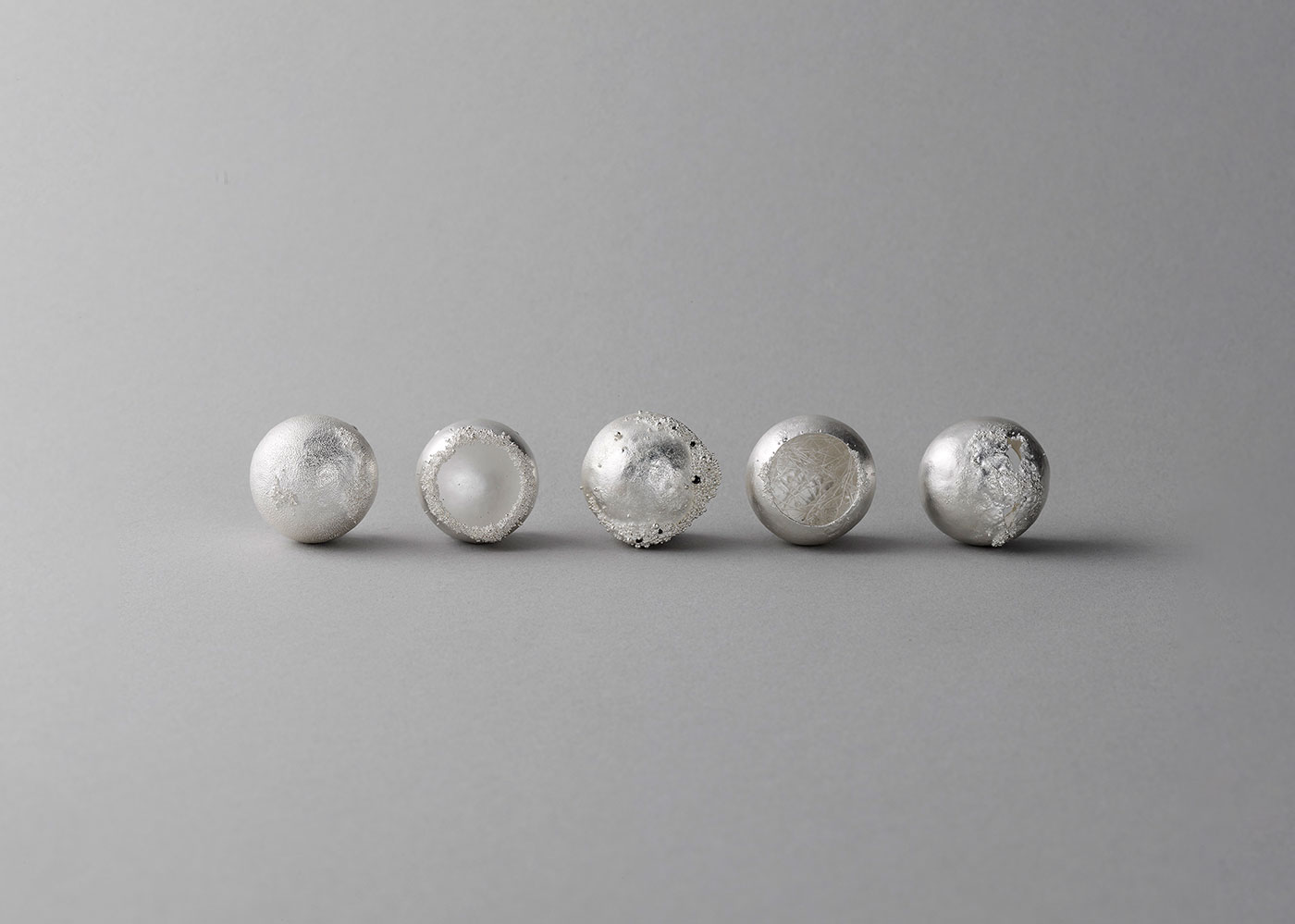 Granular Brooch Series