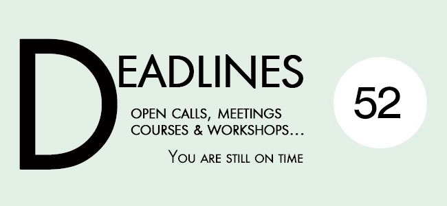 Deadlines newsletter