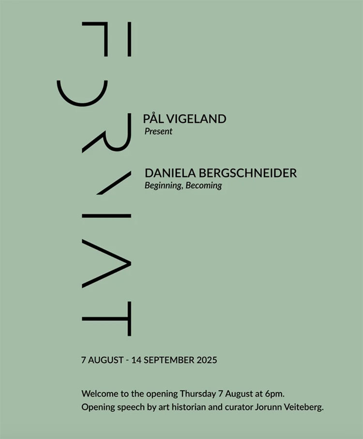 Present by Pål Vigeland and Beginning, Becoming by Daniela Bergschneider
