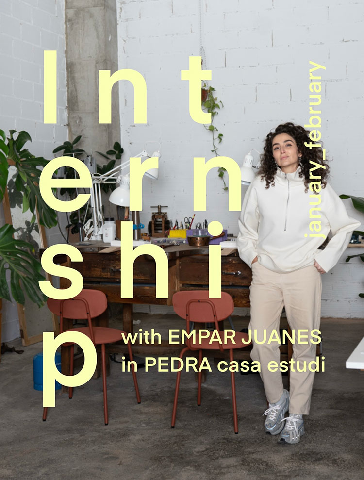 Open Call for an Internship with Empar Juanes at PEDRA casa estudi 2026