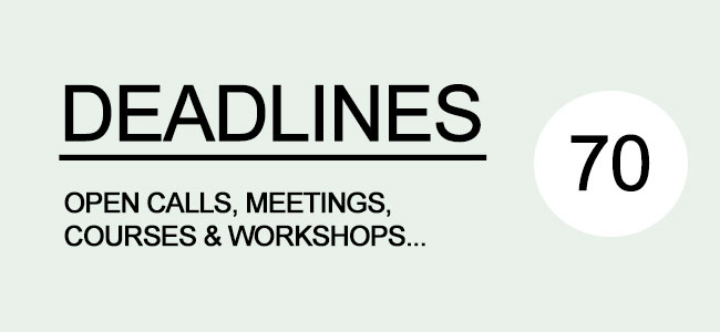 Deadlines newsletter