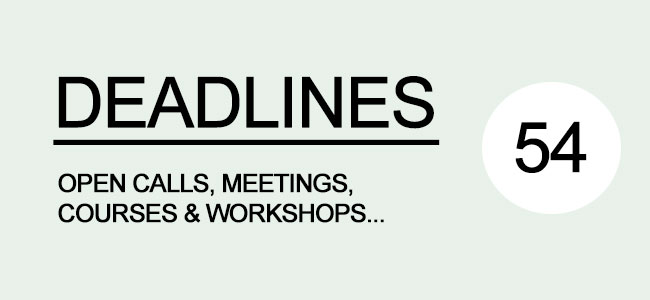 Deadlines newsletter