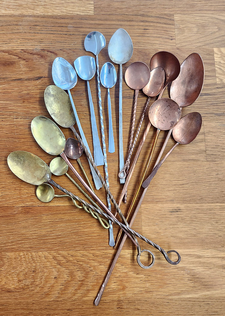Sweet & Savory Spoons: Forging and Fabrication by Brian Weissman & Erin S. Daily