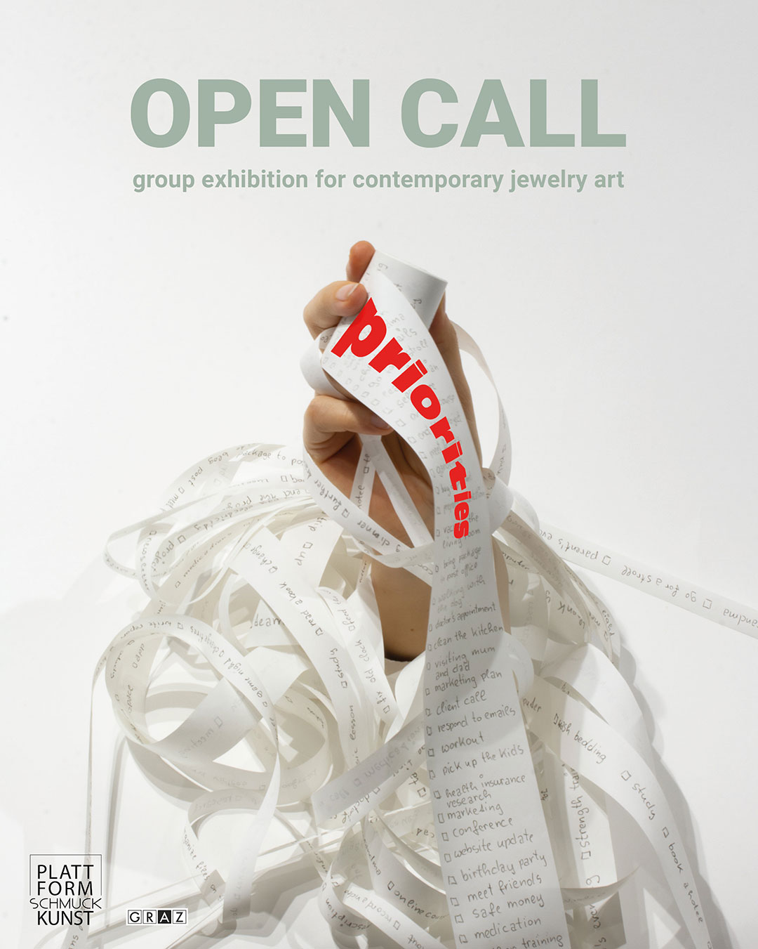 Open Call for Priorities Exhibition
