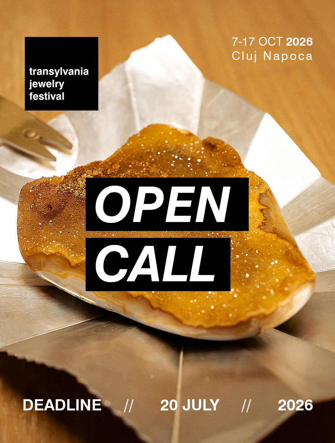 Open Call for the Transylvania Jewelry Festival 2026