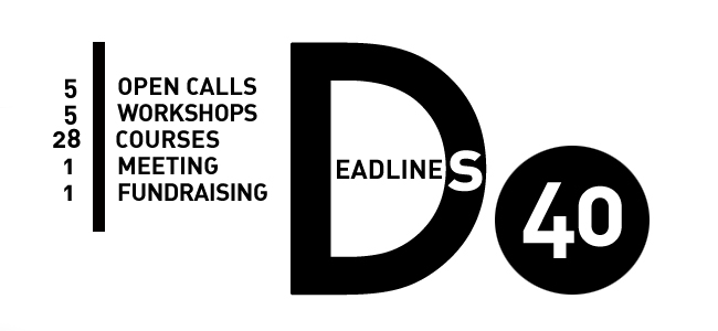 Deadlines newsletter