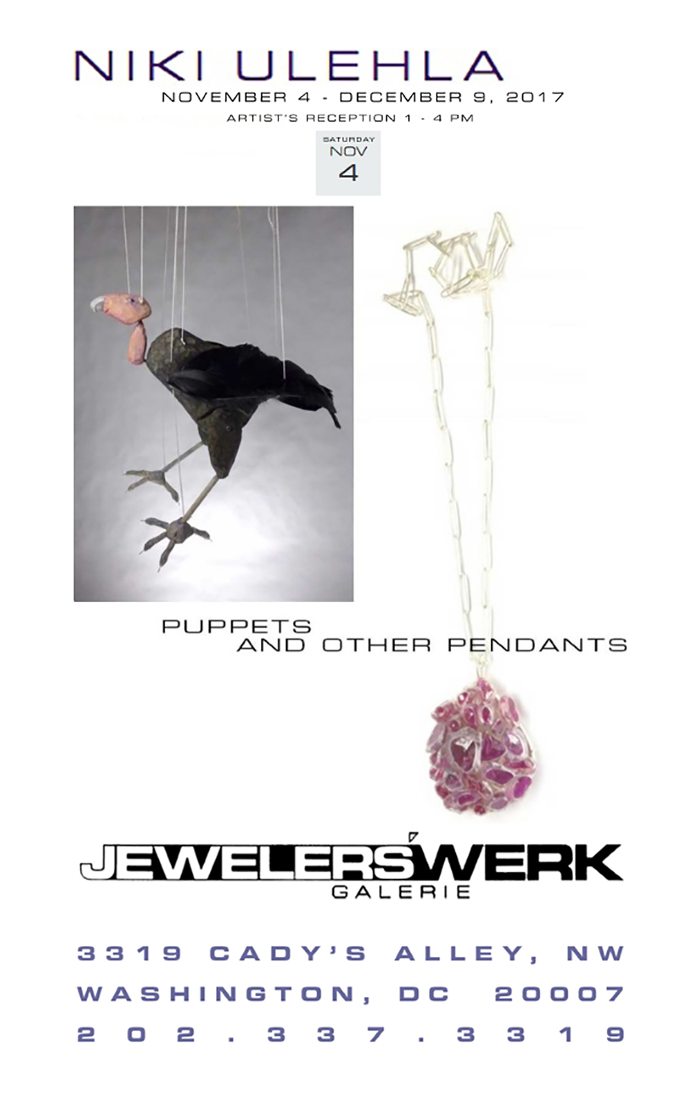 Puppets and Other Pendants by Niki Ulehla