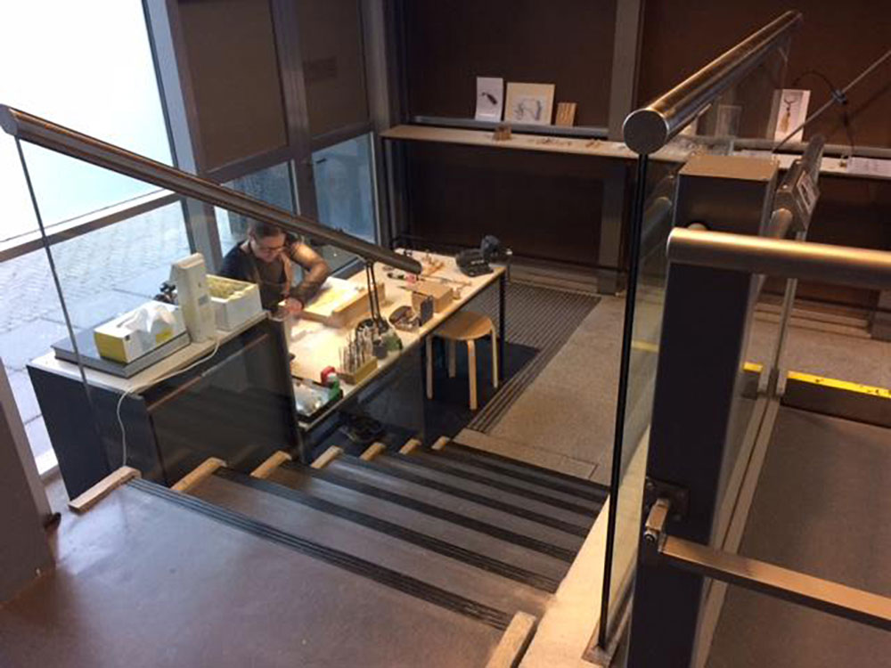 Amelie Spitz. Artist in Residency at Museum Volkenkunde