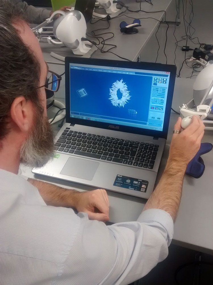 ANARKIK 3d Design. Intuitive Haptic 3D Modelling Software by Ann Marie Shillito