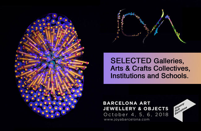 Selected Galleries JOYA 2018 newsletter