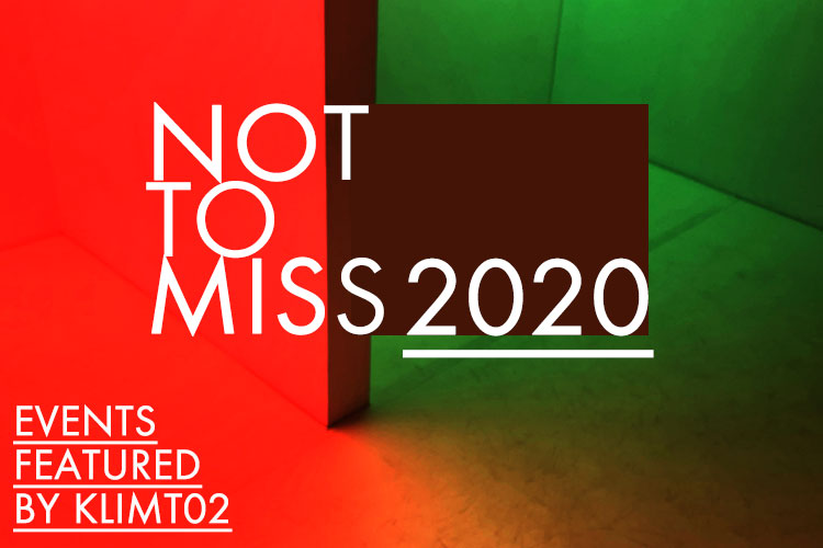 Not To Miss featured by Klimt02. Jewellery Events 2020. Fairs, Meetings and Awards