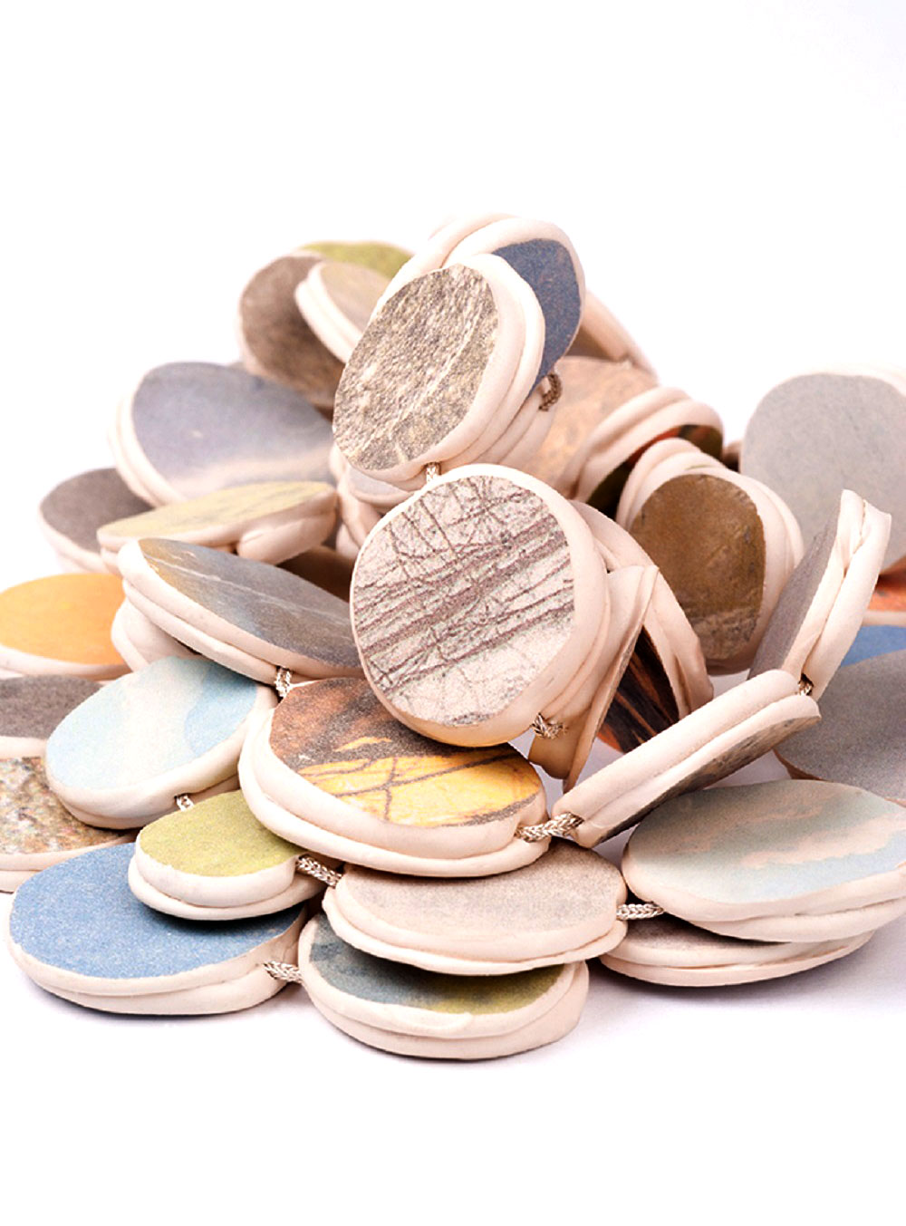 Pearls, Press, Confusion, Mygration by Laura Deakin