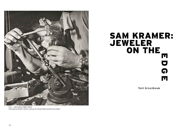 CANCELED / Sam Kramer. Jeweler on the Edge: Book signing and Talk by Toni Greenbaum