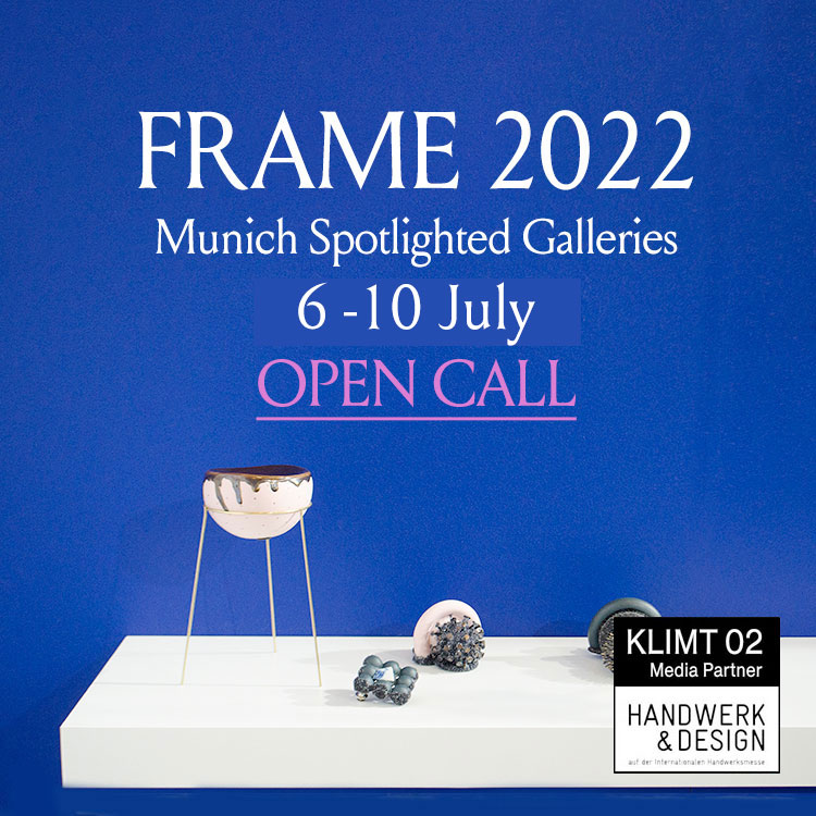 Open Call for Galleries at FRAME 2022 in Munich